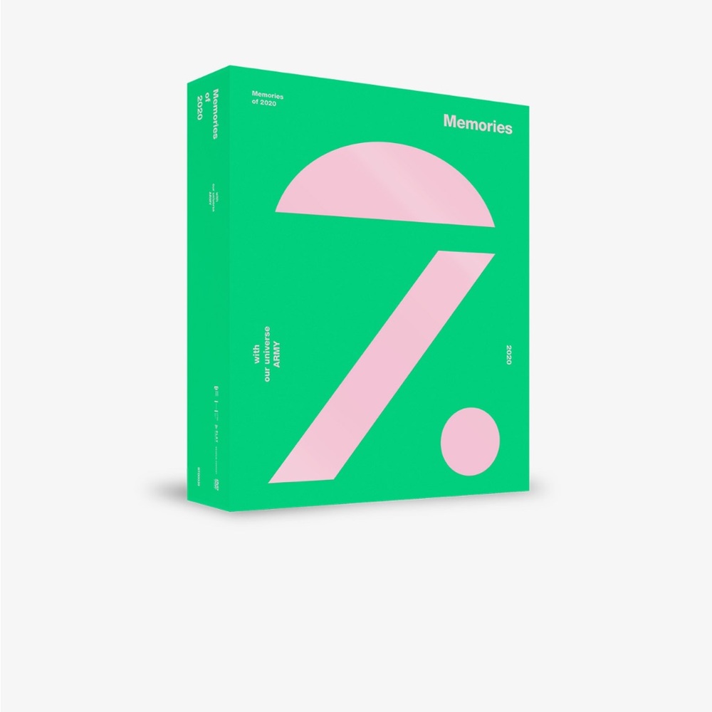 BTS Memories of 2020 DVD set